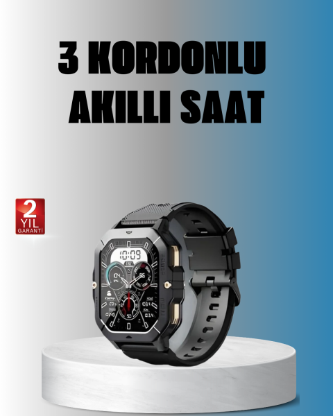 Kablosuz Şarjlı Akıllı Saat Ultra İnce Tasarım - Lisinya
