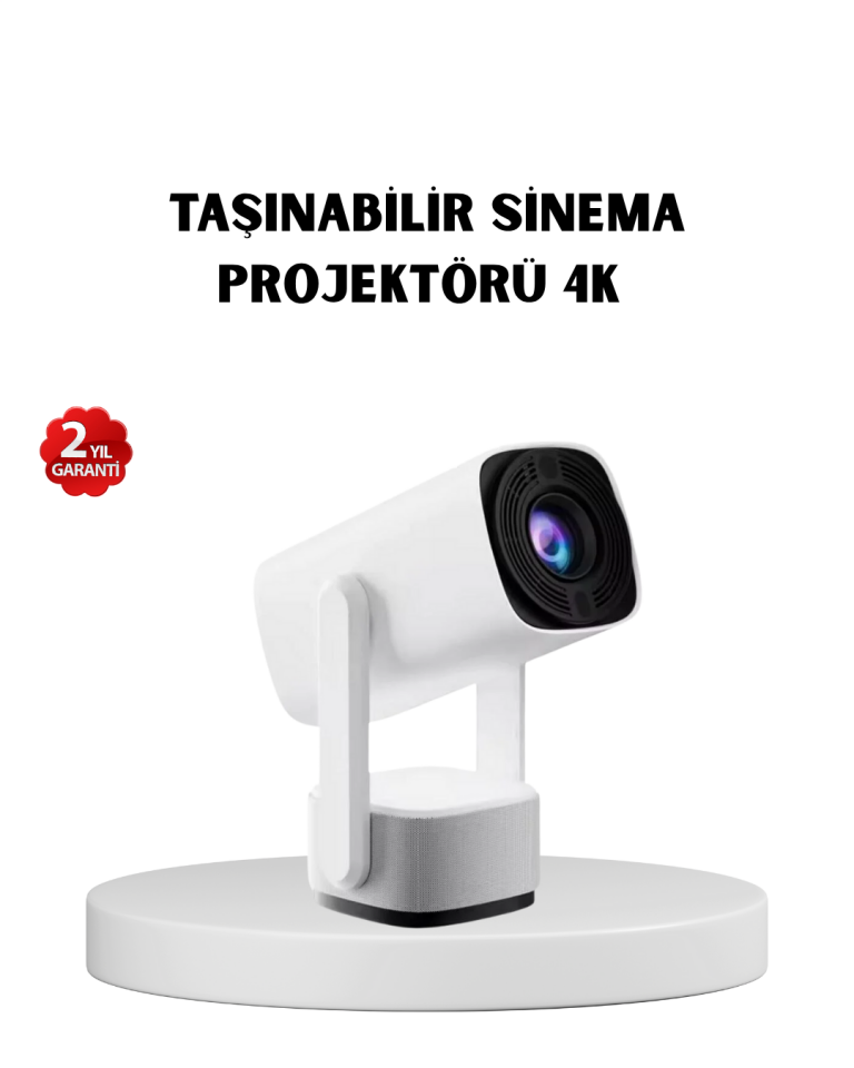720p HD Projeksiyon Cihazı – Uzun Ömürlü Ampul, Canlı Renkler ve Evde Sinema Keyfi - Lisinya