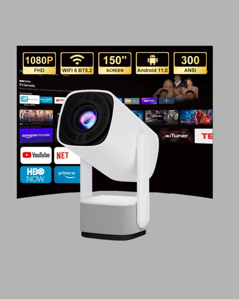 720p HD Projeksiyon Cihazı – Uzun Ömürlü Ampul, Canlı Renkler ve Evde Sinema Keyfi - Lisinya