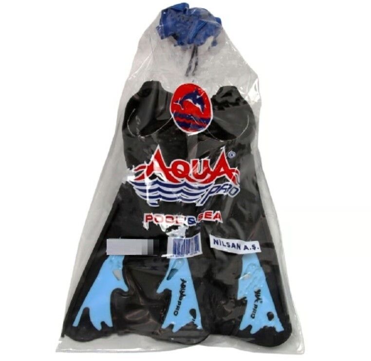Aqua Kısa Palet - Profesyonel Havuz Paleti - 36/37 - Mavi (Lisinya)