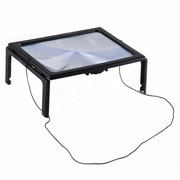 -Led ışıklı Kitap  okuma büyüteç ( Lisinya )