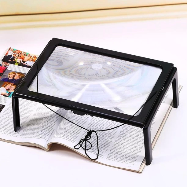 -Led ışıklı Kitap  okuma büyüteç ( Lisinya )