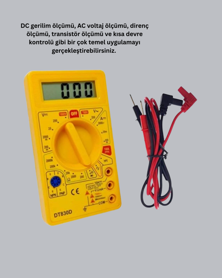 MULTİMETRE - Lisinya