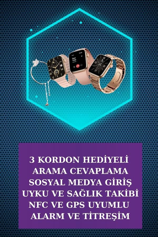 Dijital Göstergeli Powerbank Bluetooth Kulaklık ve Yeni Nesil Amoled Ekran Akıllı Saat - Lisinya