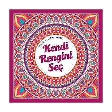 Büyükler İçin Boyama Kitap Kendi Rengini Seç