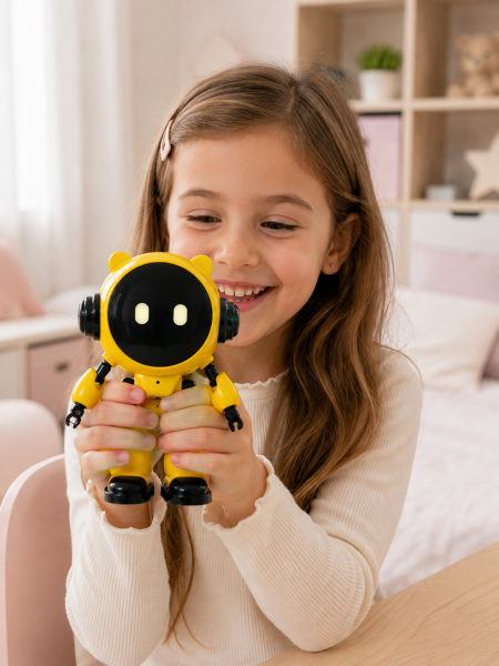 Yapay Zeka Destekli Akıllı Çocuk Robotu Türkçe Konuşma 40 Dil Wi-Fi ve Eğitim Desteği - Lisinya