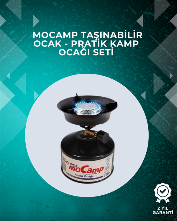 220 gr Gaz Tüpüyle 4 Saat Yanabilen Verimli Kamp Ocağı - Lisinya