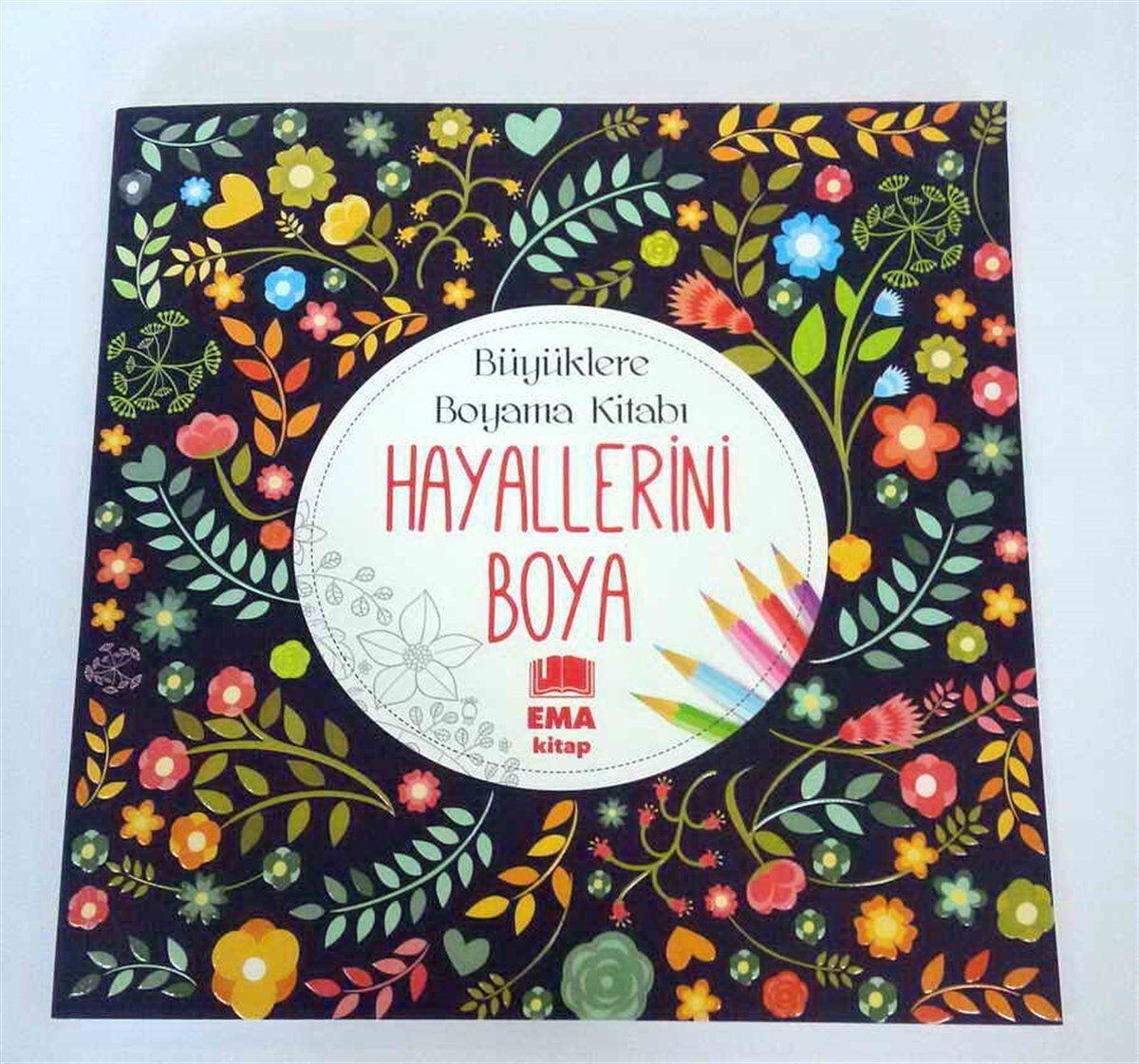 Büyükler İçin Boyama Kitap Hayllerini Boya