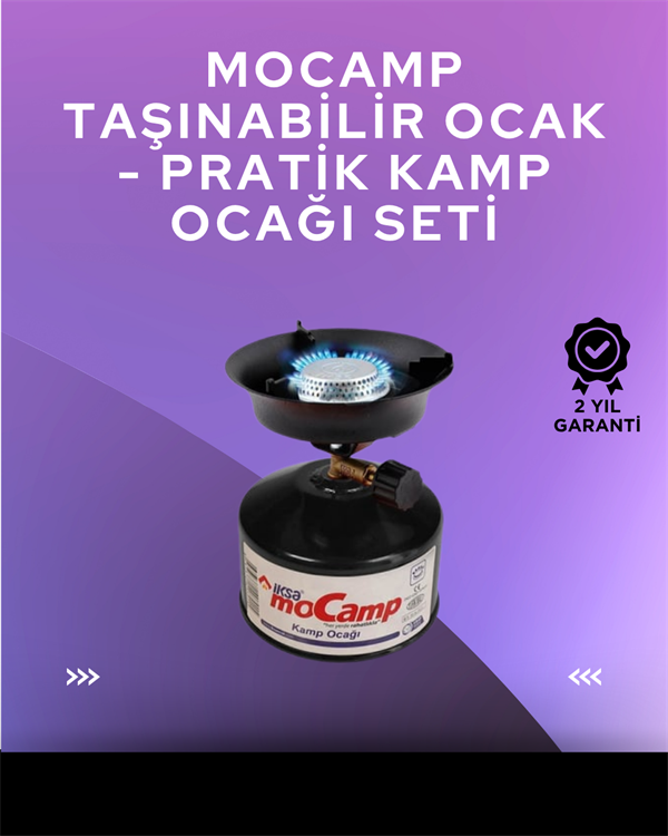 Hafif ve Kompakt Tasarımlı Taşınabilir Kamp Ocağı – Ergonomik Kullanım - Lisinya