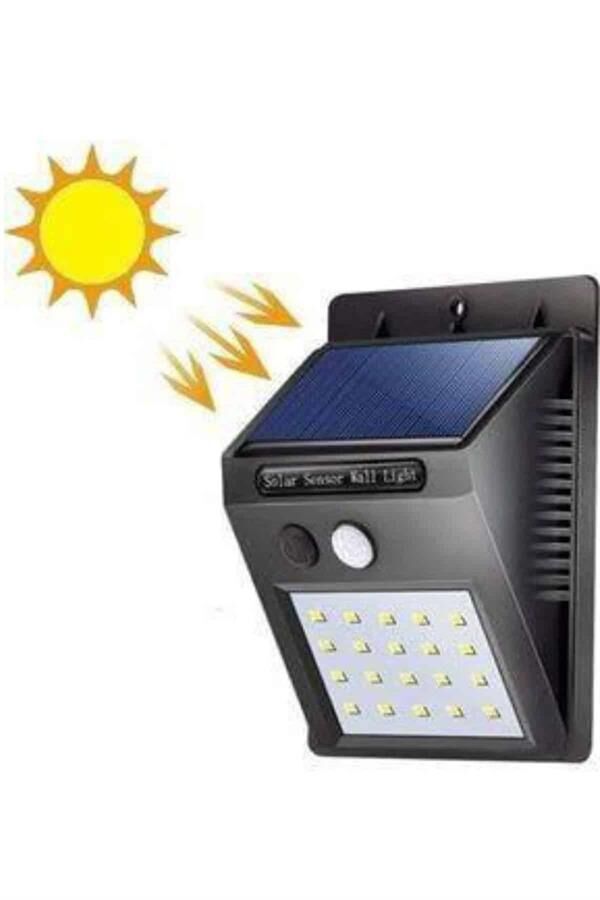 YamanHobi 180 LED Solar Hareket Sensörlü Sokak Lambası