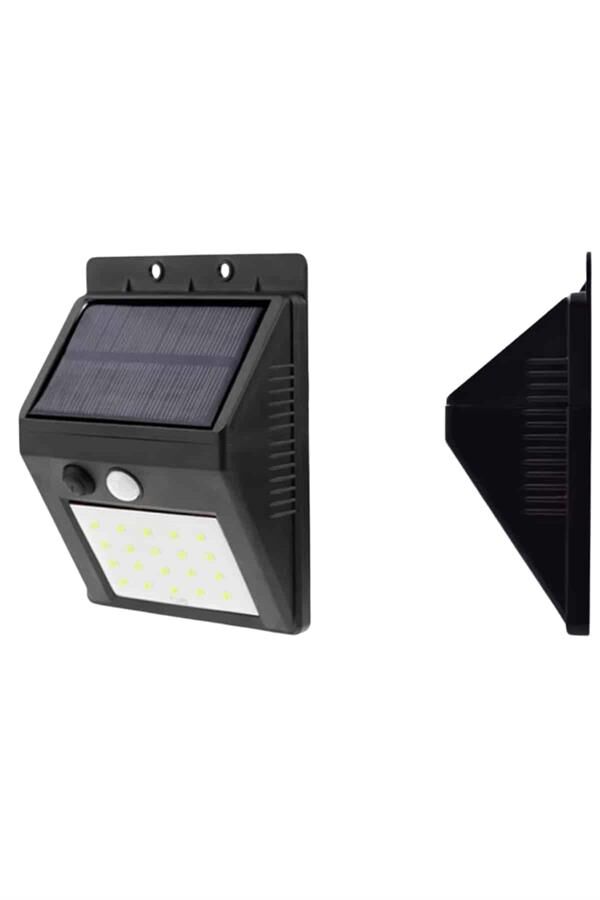 Bahçe Aydınlatması Güneş Enerjili Led Işık Lamba Sensörlü Dekoratif - Lisinya