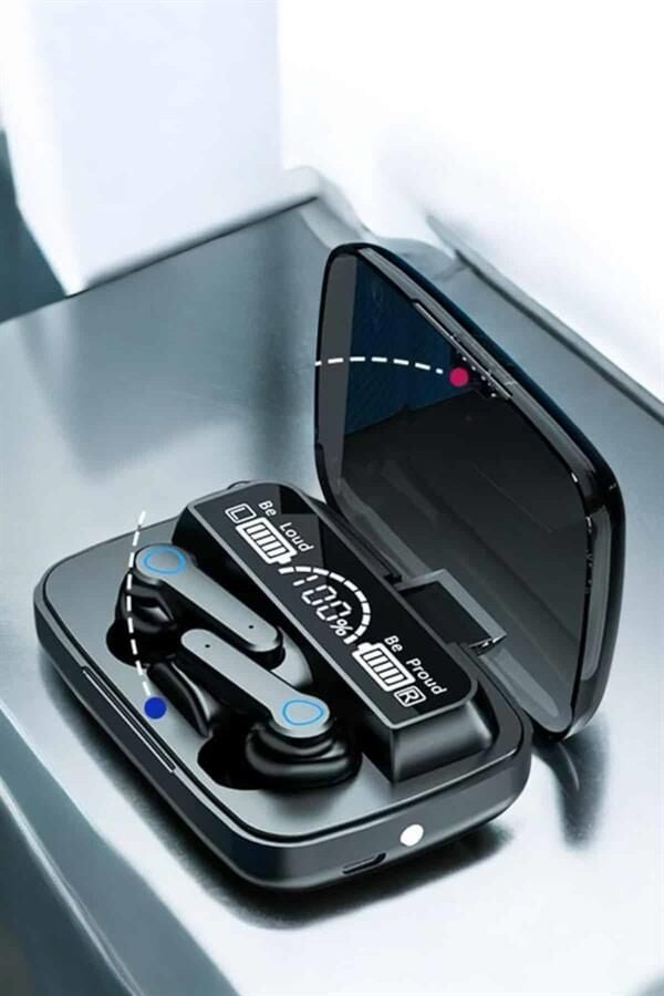 Bluetooth Kulaklık Dijital Göstergeli Kablosuz Uzun Pil Ömrü - Lisinya