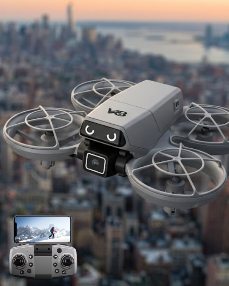 YamanHobi APP Kontrollü Kameralı Mini Drone Optical Hover LED Işıklı