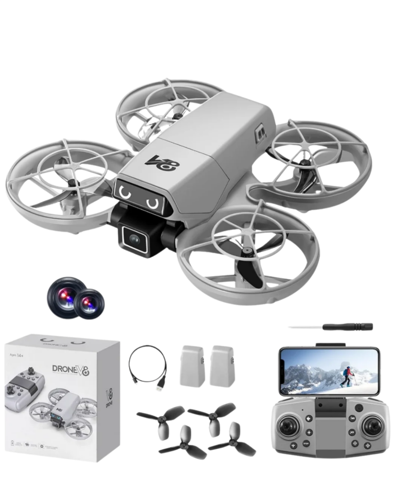 YamanHobi APP Kontrollü Kameralı Mini Drone Optical Hover LED Işıklı