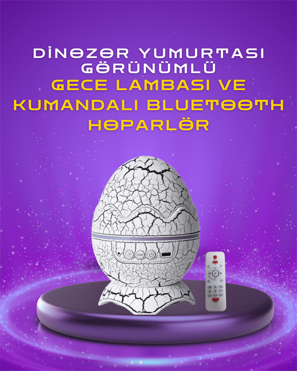 Ayarlanabilir Parlaklık ve Sis Efektli Atmosfer Lambası - Lisinya