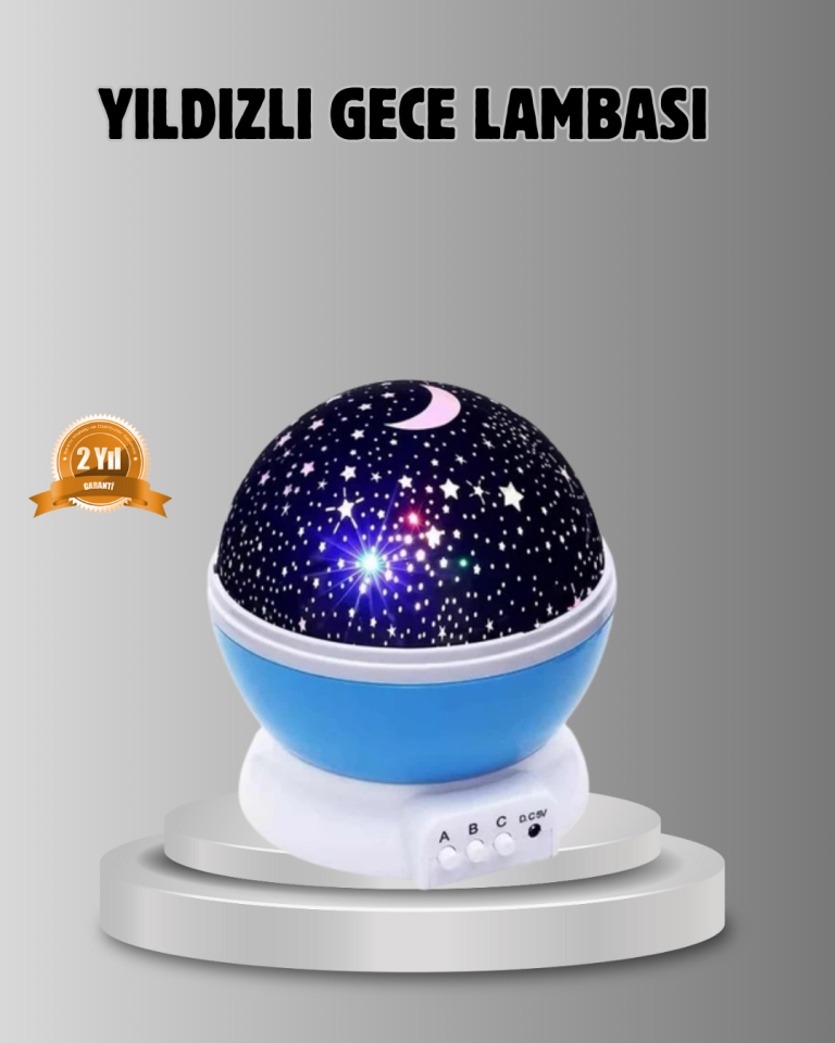 YamanHobi 6 Renk Modlu LED Gece Lambası Çocuk Odası İçin Renk Değiştiren