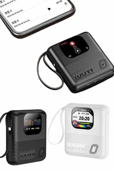 Akıllı Powerbank 10.000 MAH 4 Çıkışlı Taşınabilir Dijital Göstergeli