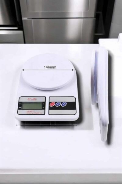 Net LCD Ekran ve Otomatik Kapanma Özelliği ile Uzun Ömürlü Dijital Mutfak Tartısı