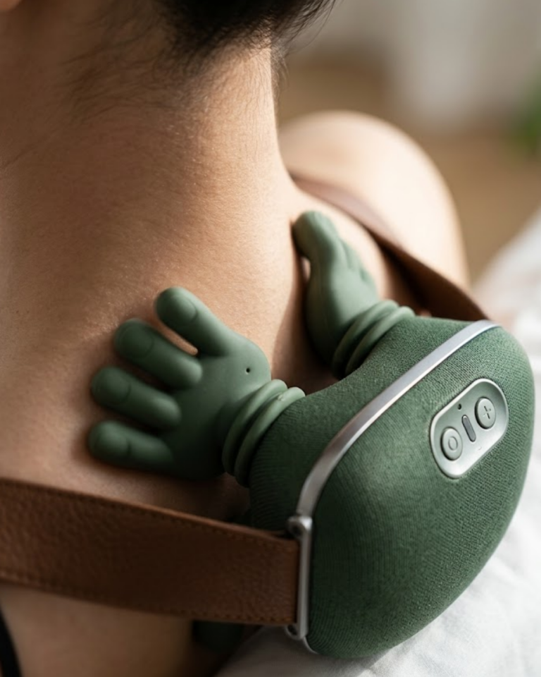 Boyun Masaj Cihazı Akıllı Ergonomik Tasarım Derin Kas Rahatlatıcı