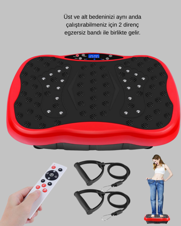Vücut Sıkılaştırmaya Yardımcı Titreşimli Fitness Platformu - Lisinya