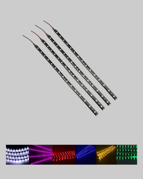 LED Meteor Yağmur Işığı 10 Adet Çubuk Kayan Yıldız Efektli - Lisinya