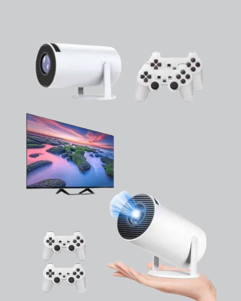 Kablosuz Projeksiyon Cihazı 4K Destekli HDMI USB Oyun Uyumlu - Lisinya