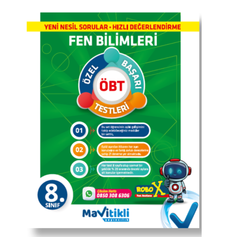 8.SINIF FEN BİLİMLERİ ÖZEL BAŞARI TESTLERİ