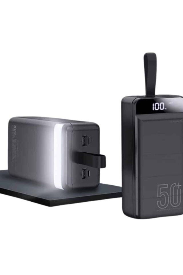 Powerbank Çoklu Şarj Girişi 50.000 Mah Taşınabilir Dijital Göstergeli - Lisinya