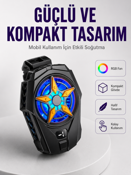 Oyun Performansı İçin Profesyonel Telefon Soğutucu Yeni Nesil - Lisinya