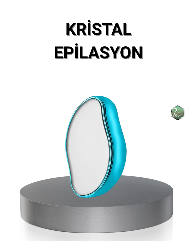 Kristal Tüy Alıcı Epilatör Kremsiz Kullanım Yüz ve Vücut İçin - Lisinya