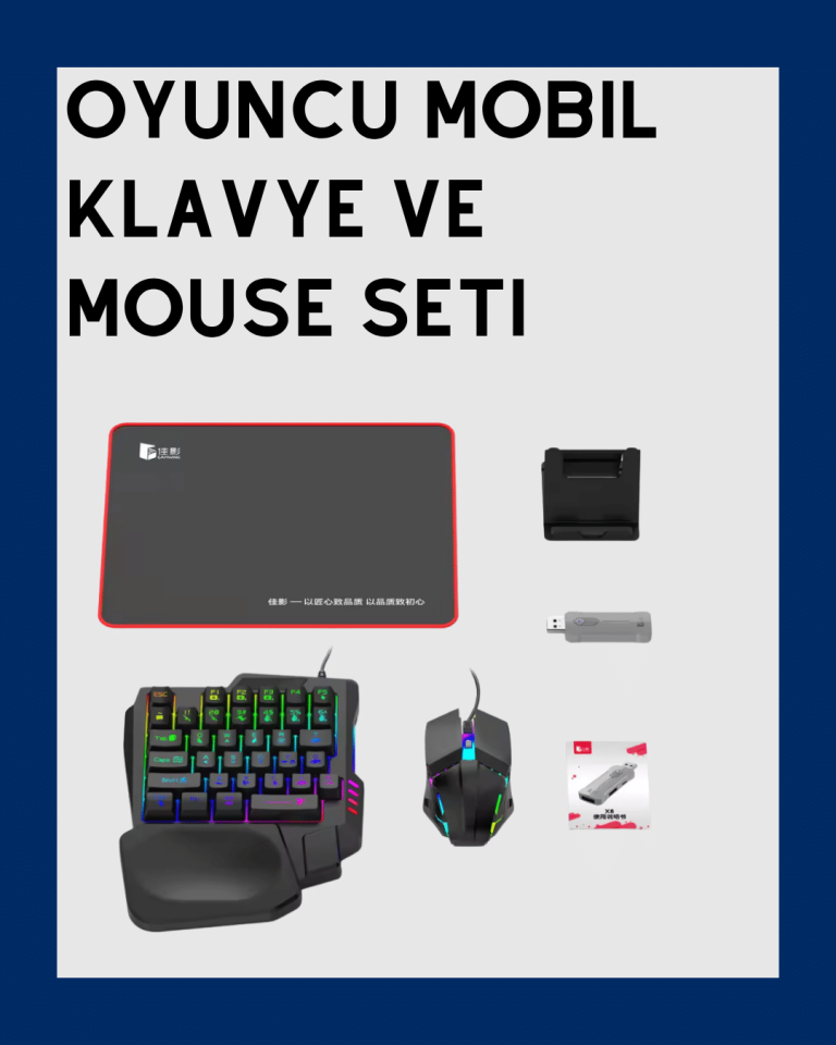 Kablosuz Mobil Oyun Kiti – 5 Parça Tam Set - Lisinya