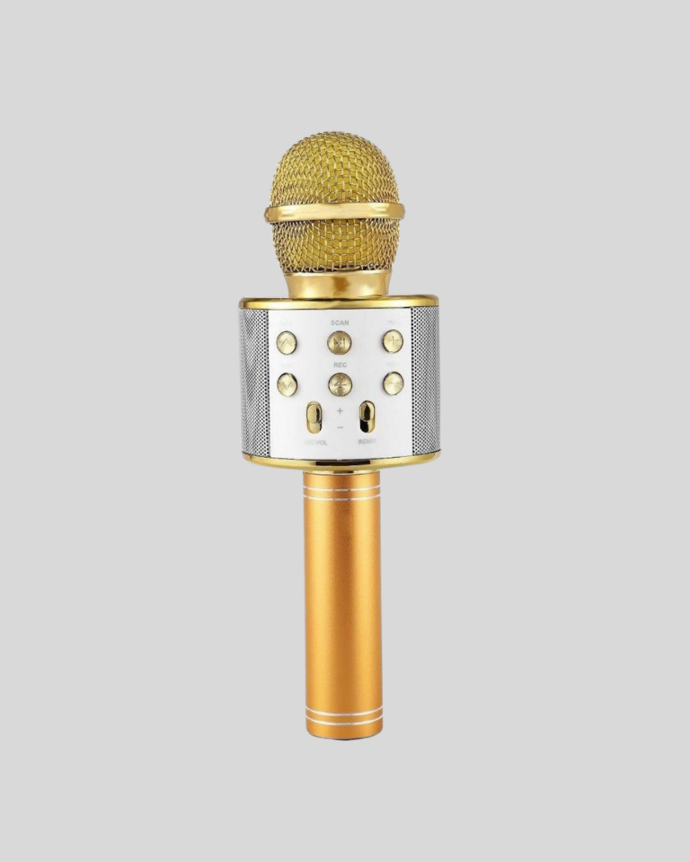 Kablosuz Karaoke Mikrofon USB AUX Destekli Parti ve Eğlence İçin - Lisinya