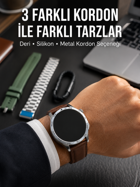 Sağlık Takibi ve Spor Modlarıyla Donatılmış Akıllı Saat - Lisinya