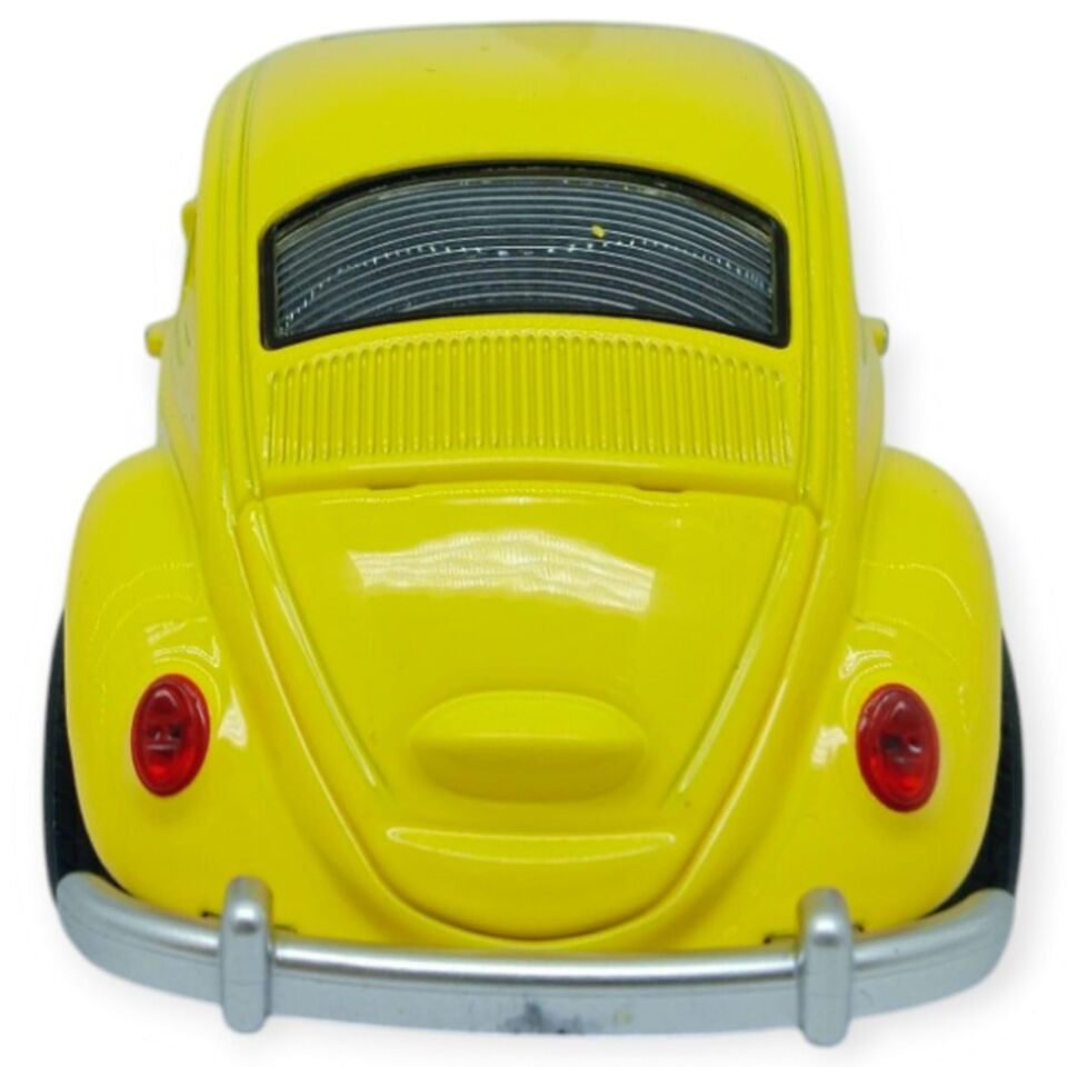 Sesli Işıklı Vosvos Araba 15 cm - 32111D - Sarı (Lisinya)