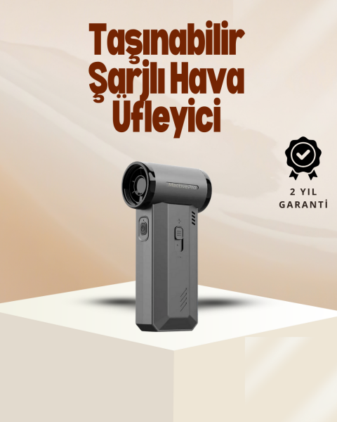 Yüksek Hızlı Kablosuz El Tipi Hava Üfleme Temizlik Cihazı