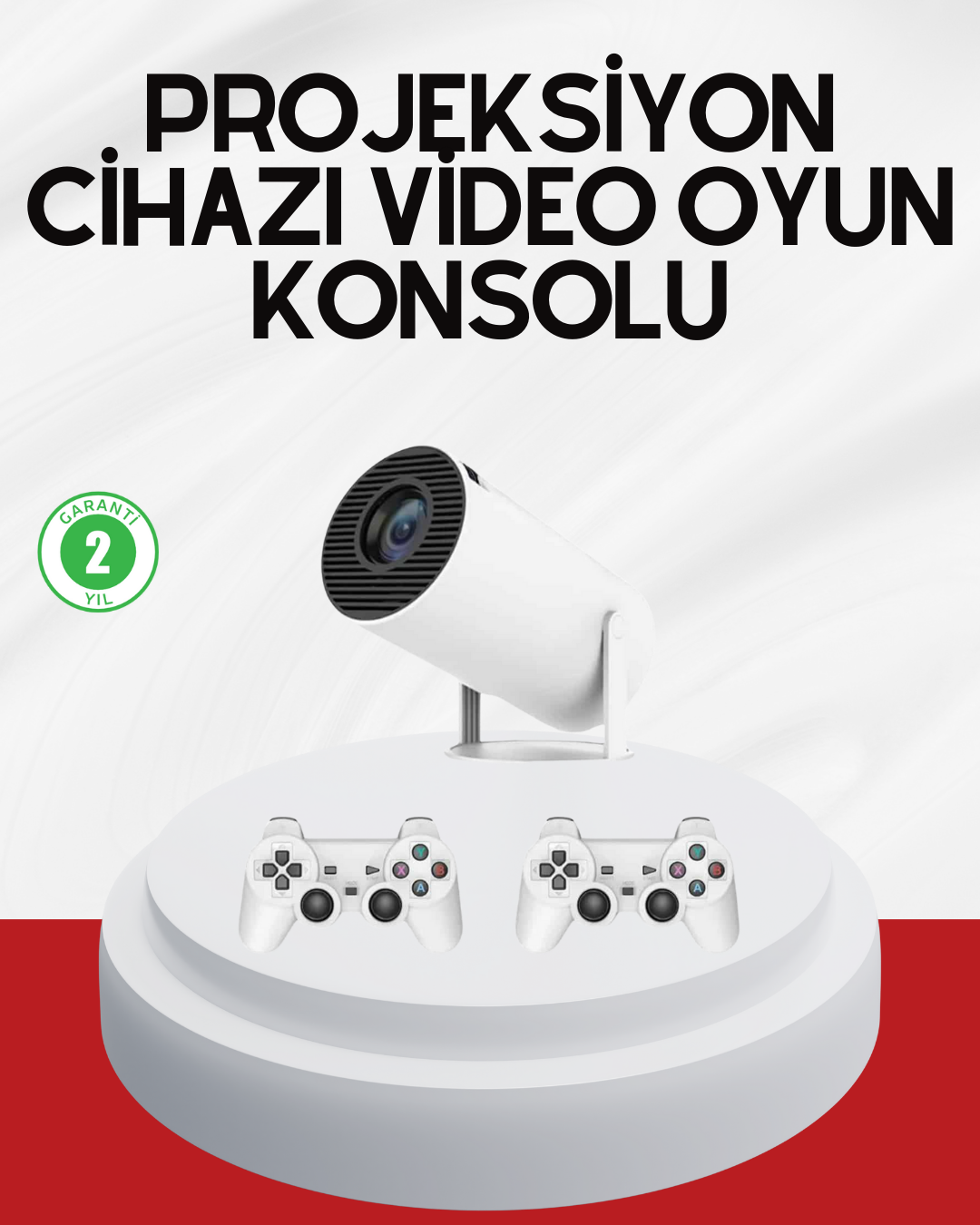 3D Oyun Destekli Kablosuz Ev Sinema Projeksiyon Cihazı - Lisinya