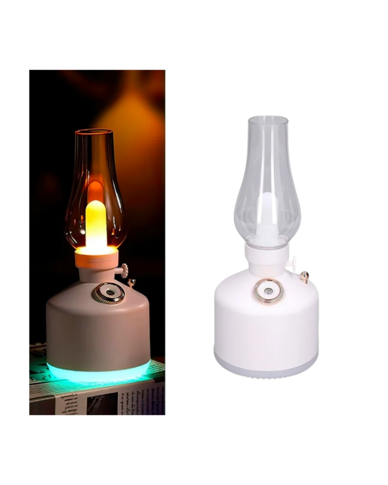 USB Şarjlı Gaz Lambası Modeli Nano Mist Aromaterapi Nemlendirici 280 ml - Lisinya