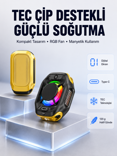ABS Alüminyum Alaşımlı Hafif ve Dayanıklı Mobil Soğutucu  Yeni Nesil - Lisinya