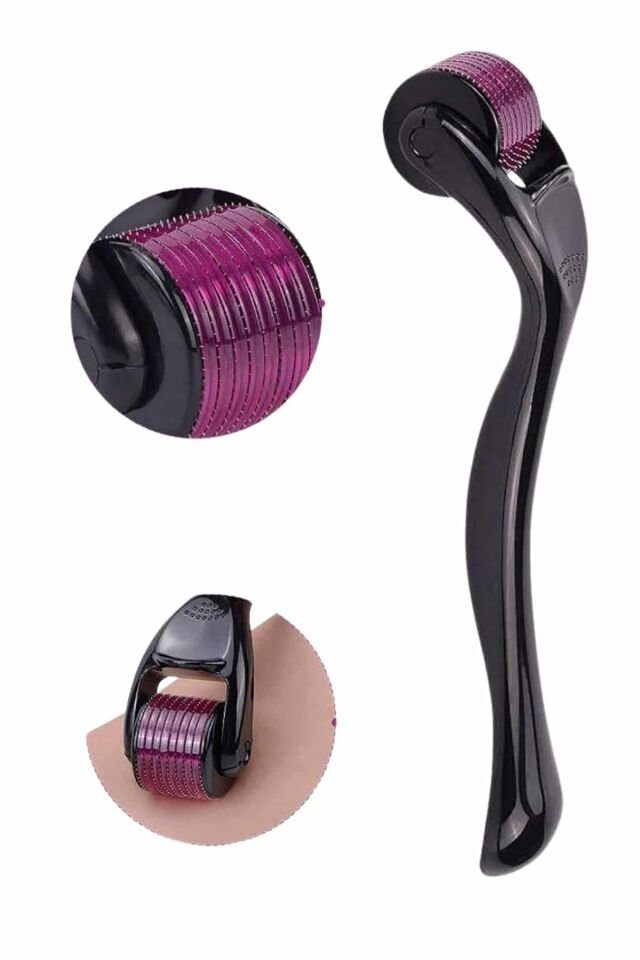 Titanyum Uçlu Derma Roller 540 İğneli 1 mm Gözenek Azaltıcı Akne İzlerine Uygun - Lisinya