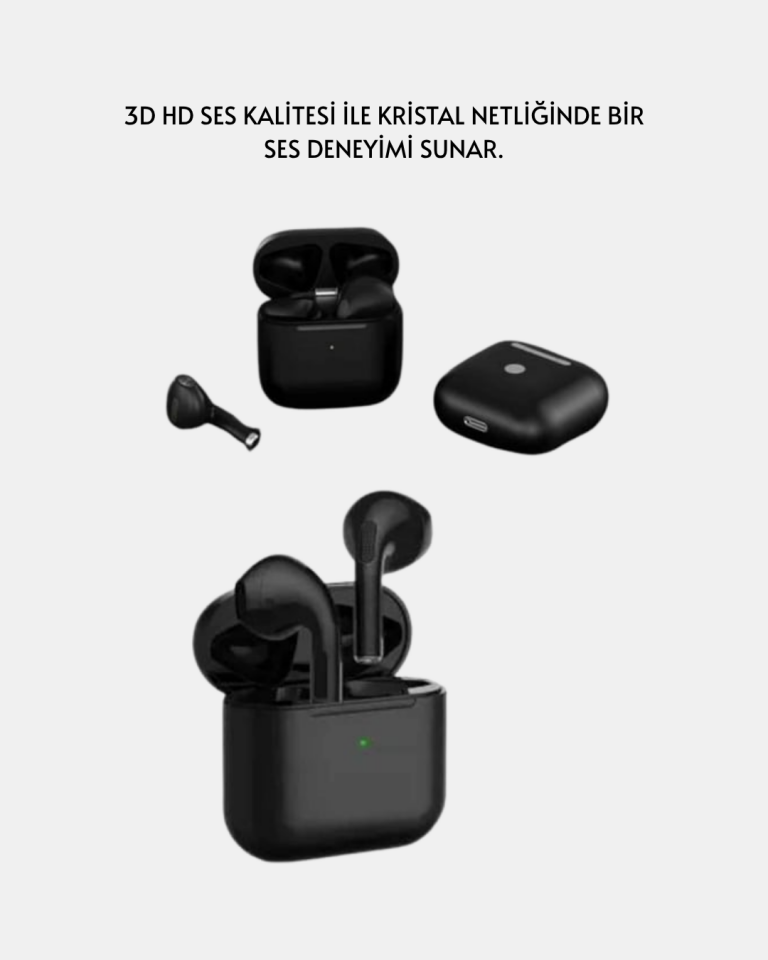 TWS Pro 5 Bluetooth Kulaklık – Gelişmiş Ses Teknolojisi ve Uzun Batarya Ömrü - Lisinya