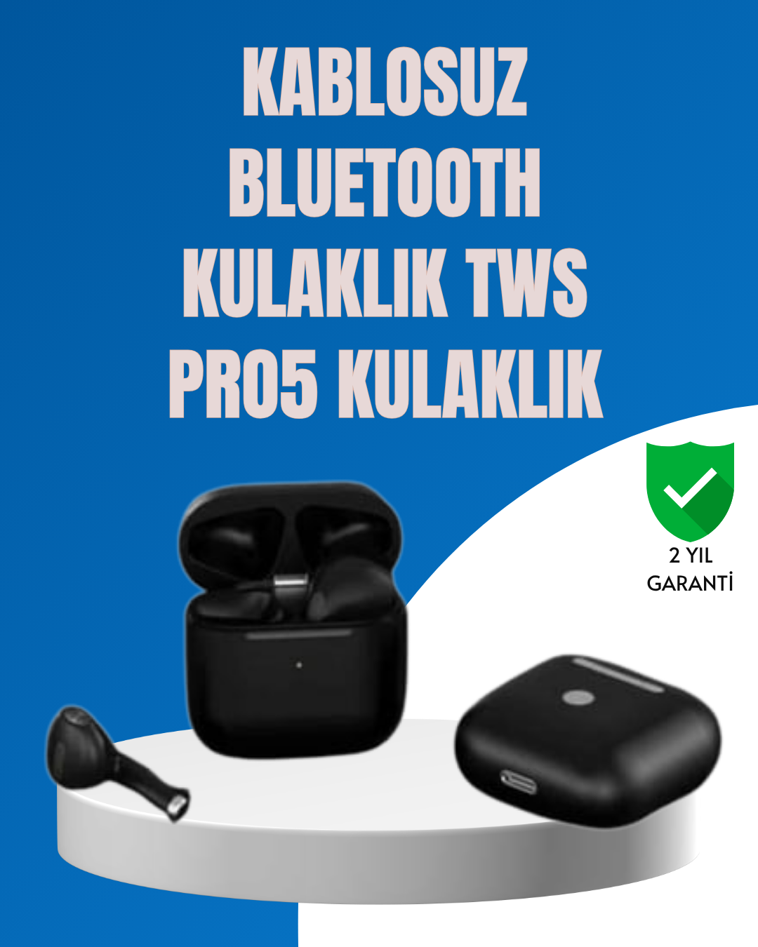 TWS Pro 5 – Hem Müzik Dinleme Hem Çağrı İçin İdeal Kulaklık - Lisinya