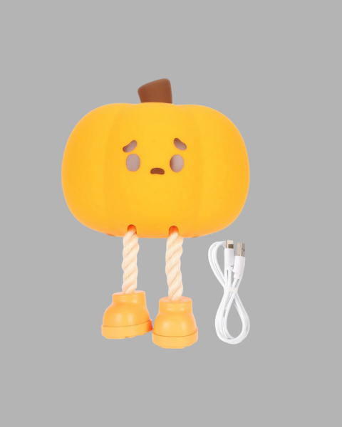 Silikon Pumpkin Night Light Telefon Tutuculu LED Lamba Yeni Nesil