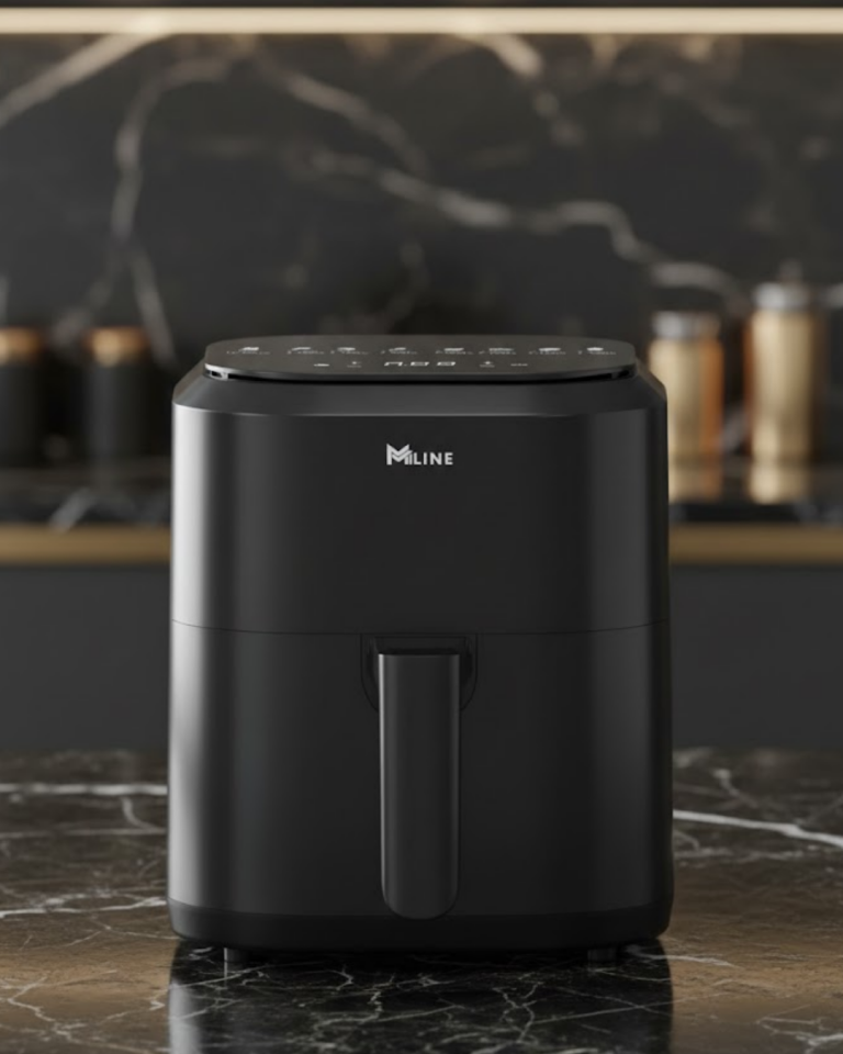 4 Litre 1360W Dokunmatik Yağsız Airfryer Sıcak Hava Fritözü - Lisinya