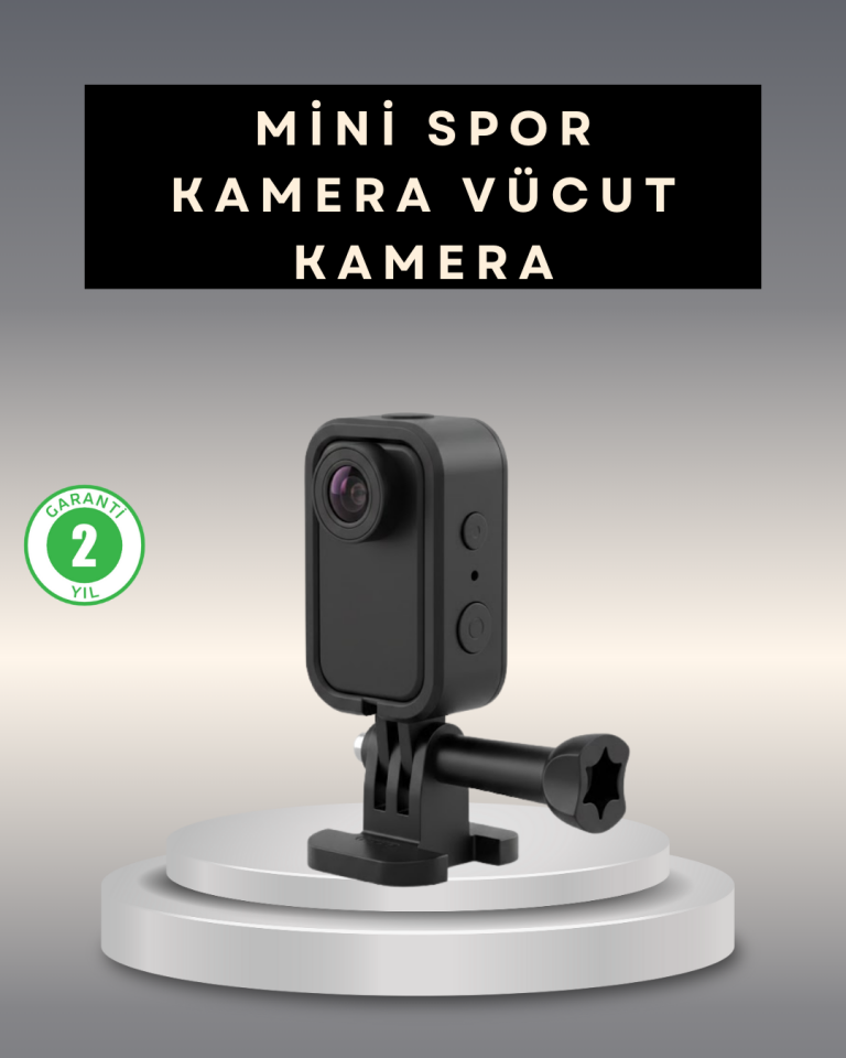 Video ve Vlog Çekimleri İçin Kompakt Taşınabilir Kamera