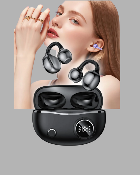 Açık Kulak Bluetooth Kulaklık 5.4 APTX Destekli Ergonomik Tasarım - Lisinya