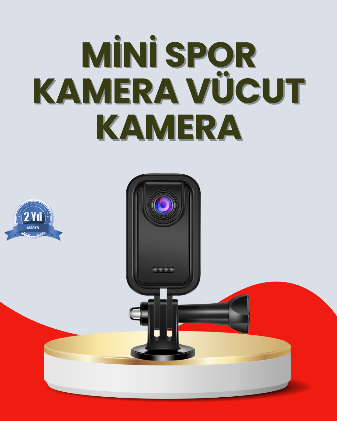 Günlük Kullanıma Uygun Mini Video Kamera Vlog Çekimleri İçin - Lisinya