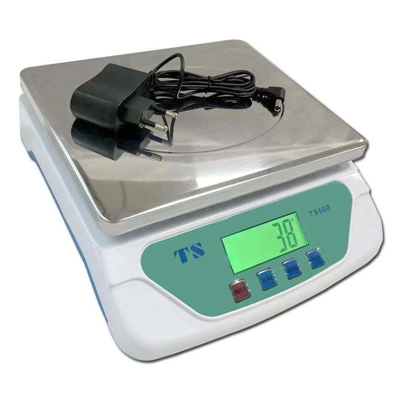 TS-500 Dijital Terazi - LCD Ekran, Dara Alma, Sayım Fonksiyonlu, Yüksek Hassasiyetli Tartım Cihazı ( Lisinya )