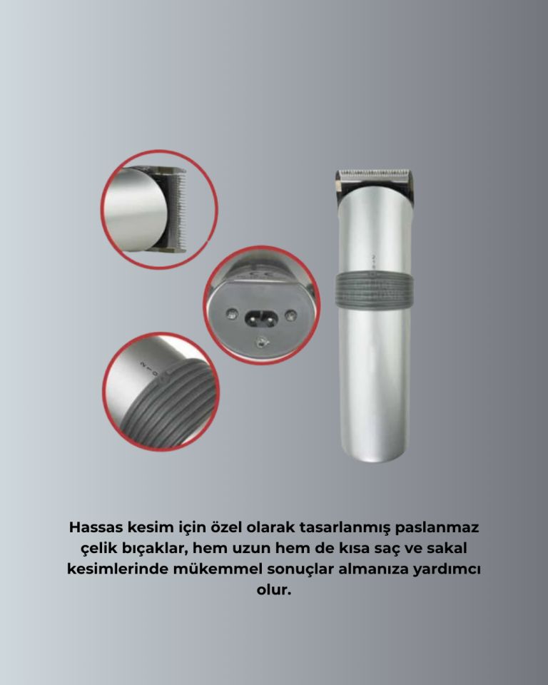 Tıraş Makinesi Temizlik ve Yağlama Setiyle Birlikte - Lisinya