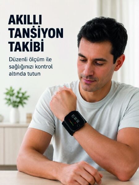 Dijital Bilek Tipi Tansiyon Ölçüm Cihazı Hafızalı Tasarım - Lisinya