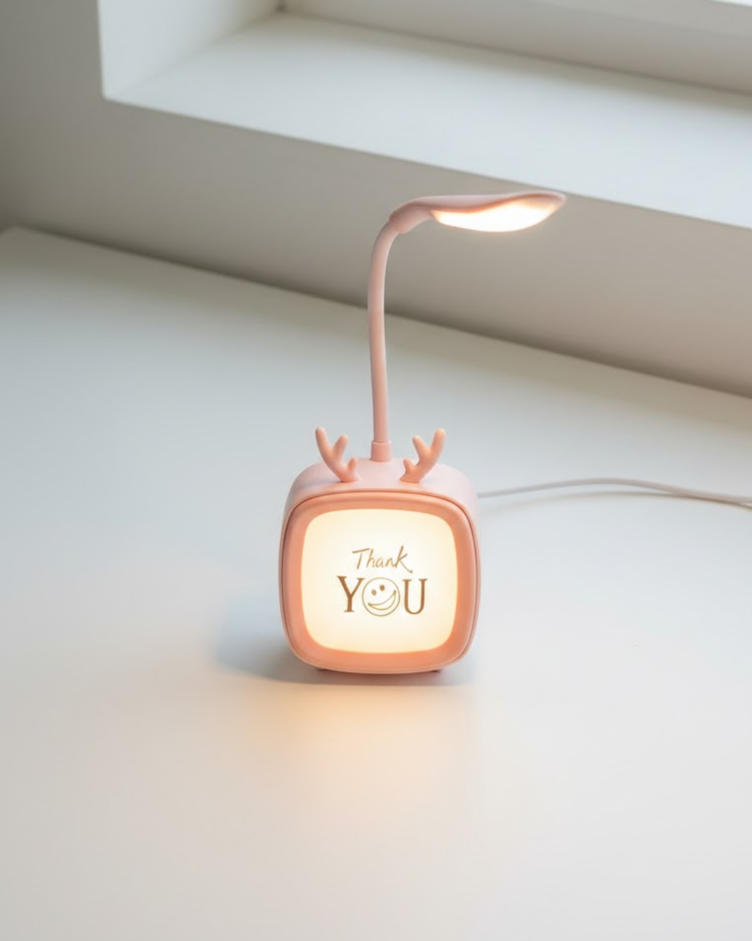 YamanHobi Şarj Edilebilir LED Masa Lambası Esnek Gövdeli 8 LED